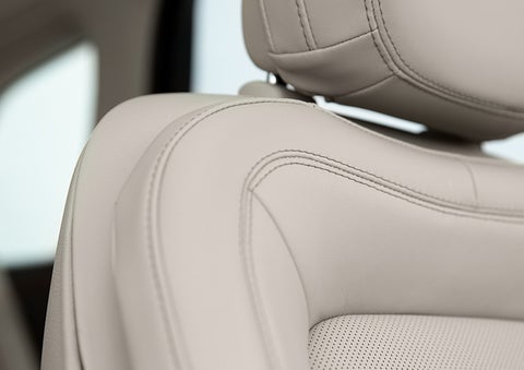 Fine craftsmanship is shown through a detailed image of front-seat stitching. | Brinson Lincoln of Corsicana in Corsicana TX