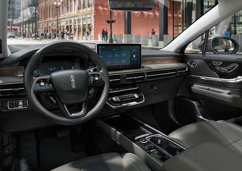 The interior dashboard of 2024 Lincoln Corsair® SUV is shown here. | Brinson Lincoln of Corsicana in Corsicana TX